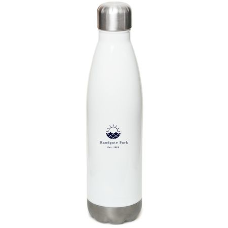 Bottle, a White Stainless Steel Water Bottle