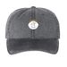 New RR Summer Hats, a Black Printed Pigment Dye Baseball Cap
