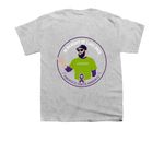 Pancreatic Cancer Awareness - 2026 Edition, a Sport Grey Youth Unisex Tee (back-view)