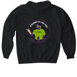 Pancreatic Cancer Awareness - 2026 Edition, a Black Gildan Softstyle Pullover Hoodie (back-view)