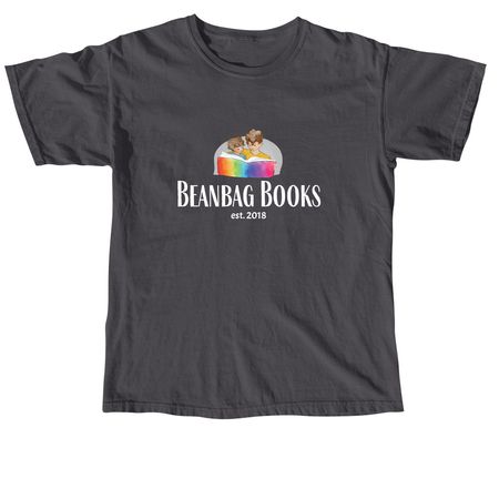 Beanbag Books Local Fundraising, a Graphite Comfort Colors Unisex Tee