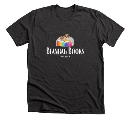 Beanbag Books Local Fundraising, a Dark Grey Heather Premium Unisex Tee