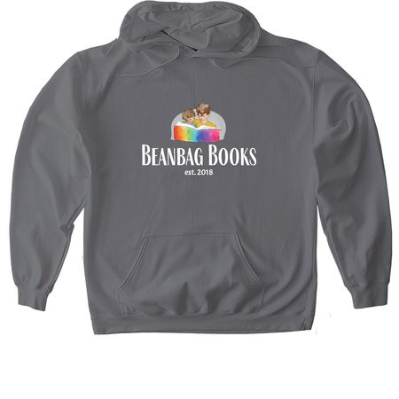 Beanbag Books Local Fundraising, a Charcoal Gildan Softstyle Pullover Hoodie
