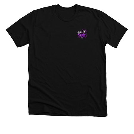 Get Toxic&nbsp;, a Solid Black Blend Premium Unisex Tee