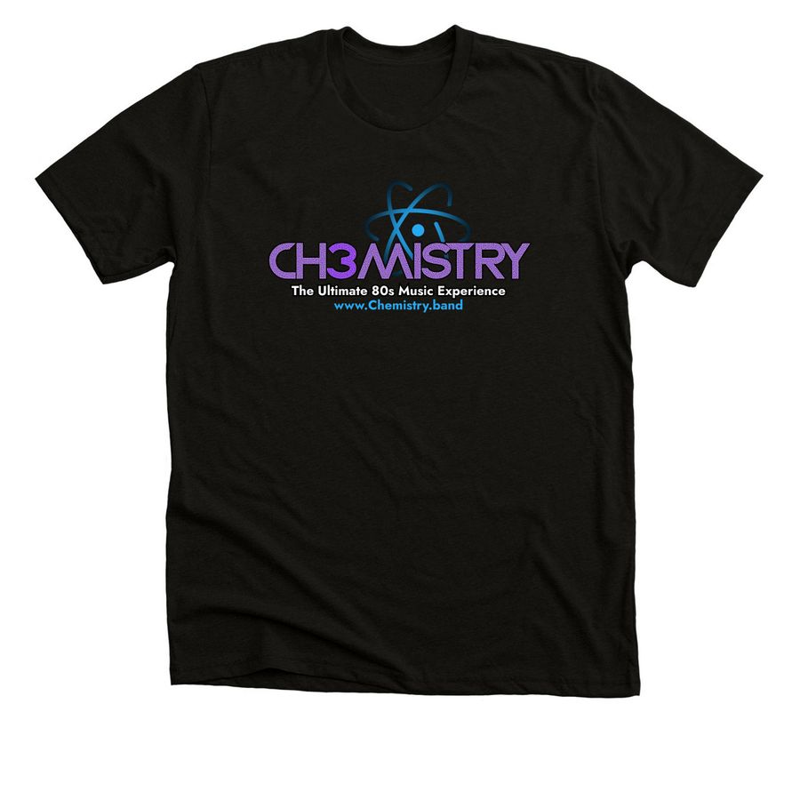 Tees and Tanks - Logo On Front Only, a Solid Black Blend Premium Unisex Tee