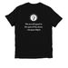 Happy Jacques-tober, a Deep Black Allmade Organic Cotton Unisex Tee (back-view)