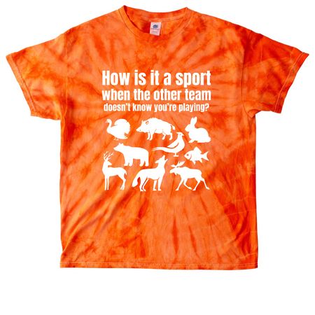 How is it a sport, a Orange Classic Tie Dye Tee