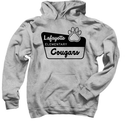 Parks Cougars, a Sport Grey Pullover Hoodie