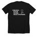 Virginia is for NPs - Classic VCNP Logo, a Solid Black Blend Premium Unisex Tee (back-view)