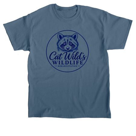 Classic Logo, a Indigo Blue Classic Unisex Tee