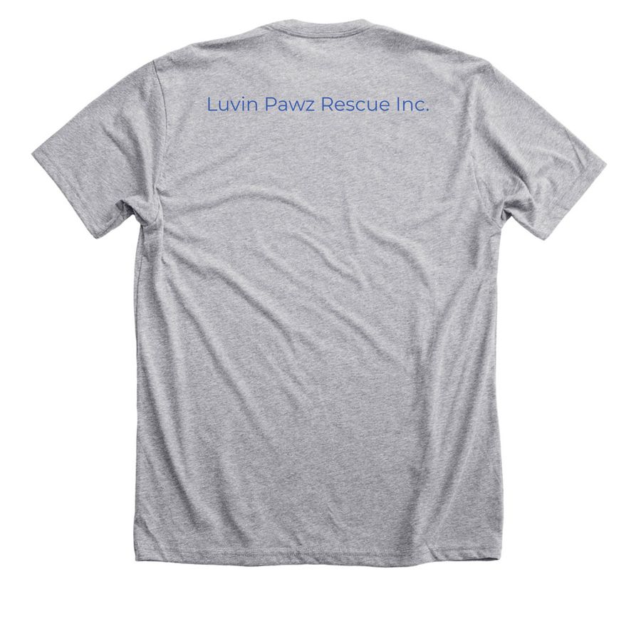 Needing a Quarantine&nbsp;, a Athletic Heather Premium Unisex Tee (back-view)