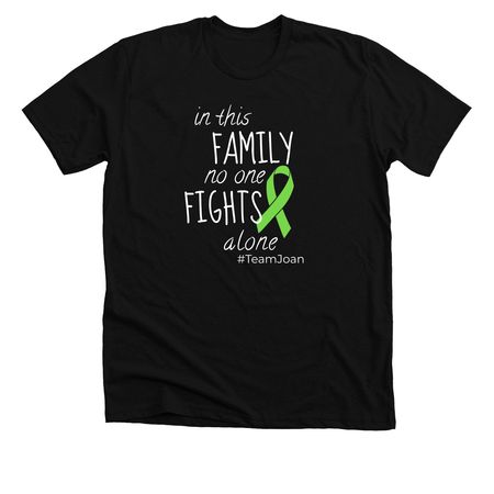 Team Joan, a Solid Black Blend Premium Unisex Tee