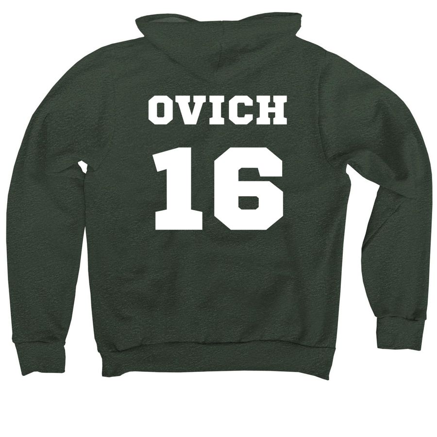 Beartown Ovich, a Heather Forest Premium Pullover Hoodie (back-view)