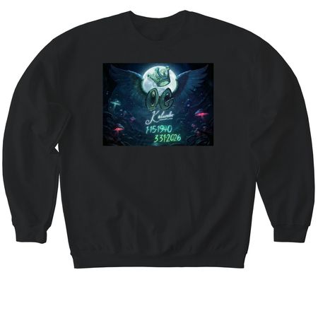 Memories of Og kalumbo&nbsp;, a Black Softstyle Crewneck Sweatshirt