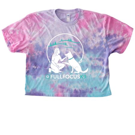 FFK9 Trainers 2025, a Cotton Candy Women's Tie Dye Cropped Tee