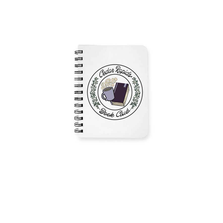 Spiral notebook, a White Spiral Notebook