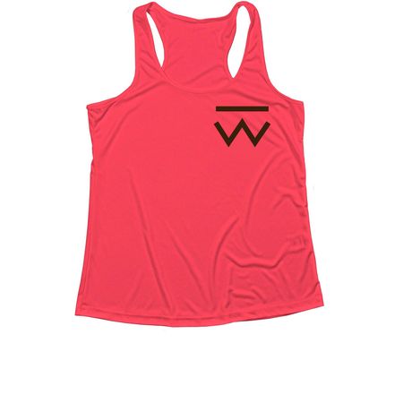 Ride the Wind&nbsp;, a Hot Coral Women's Performance Tank