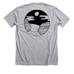 TGM WEAR, a Athletic Heather Premium Unisex Tee (back-view)