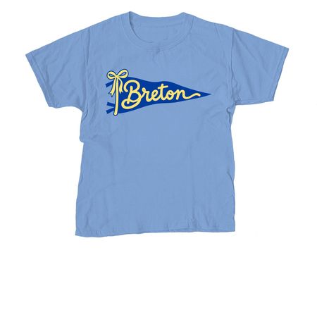 Fun Flag, a Carolina Blue Youth Unisex Tee
