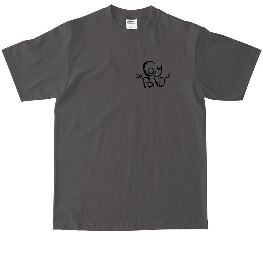 Coy Pond ?26, a Dark Grey Max Heavyweight Tee