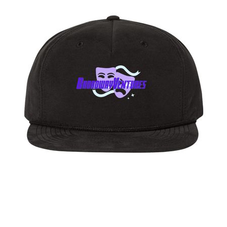 BroadwayVentures Snap-back Hats, a Black Printed Umpqua Snapback Cap