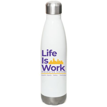 Stay Hydrated With LIW, a White Stainless Steel Water Bottle
