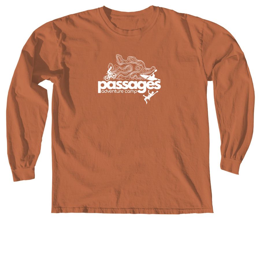 Nutrition Facts & Logo Design, a Yam Comfort Colors Long Sleeve Tee