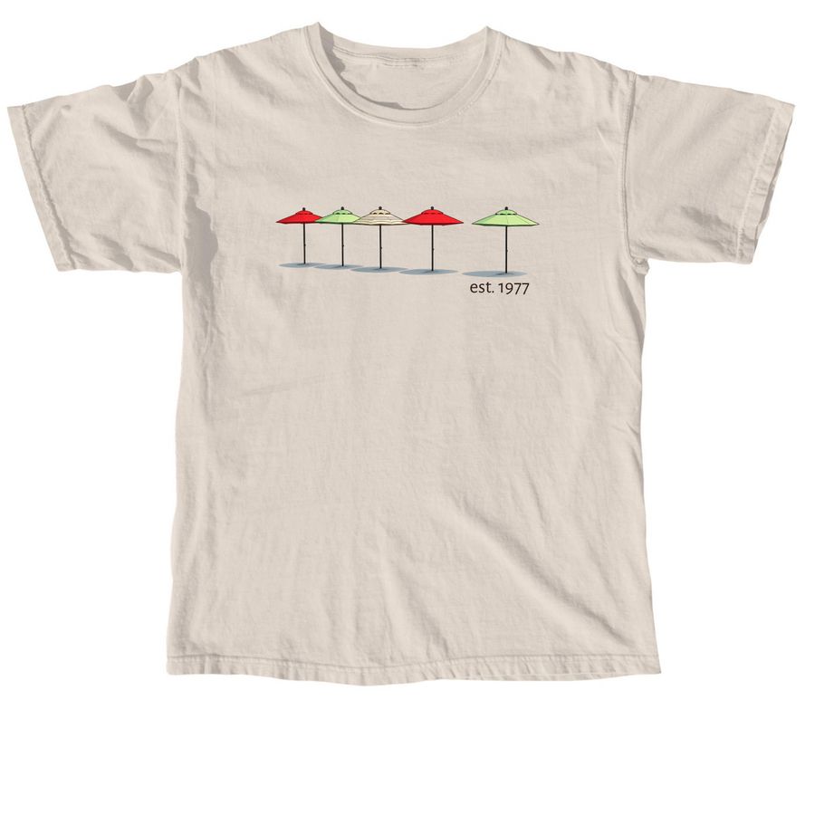 50th Reunion Shirt With Text on Back, a Ivory Comfort Colors Unisex Tee