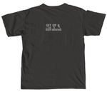 FEEL GOOD Get Up Keep Moving, a Pepper Comfort Colors Unisex Tee (back-view)