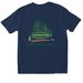 Lake Grove Park, a Navy Softstyle Cotton Tee (back-view)