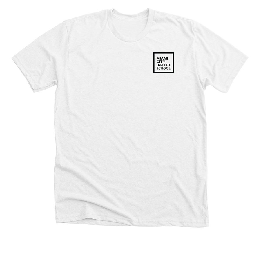2026 Summer Intensive T-shirts (Black Logo), a Solid White Blend Premium Unisex Tee