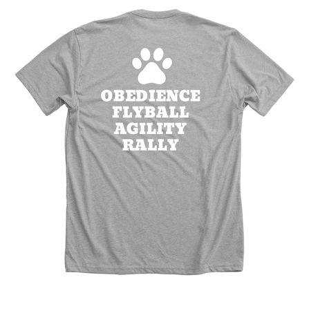 MDTC SMALL LOGO SHIRT, a Athletic Heather Premium Unisex Tee (back-view)
