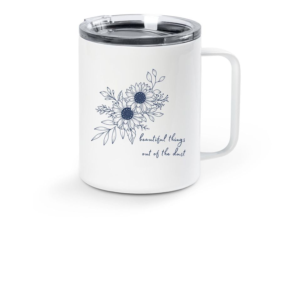 Rainbow Baby Fundraiser, a White Stainless Steel Travel Mug