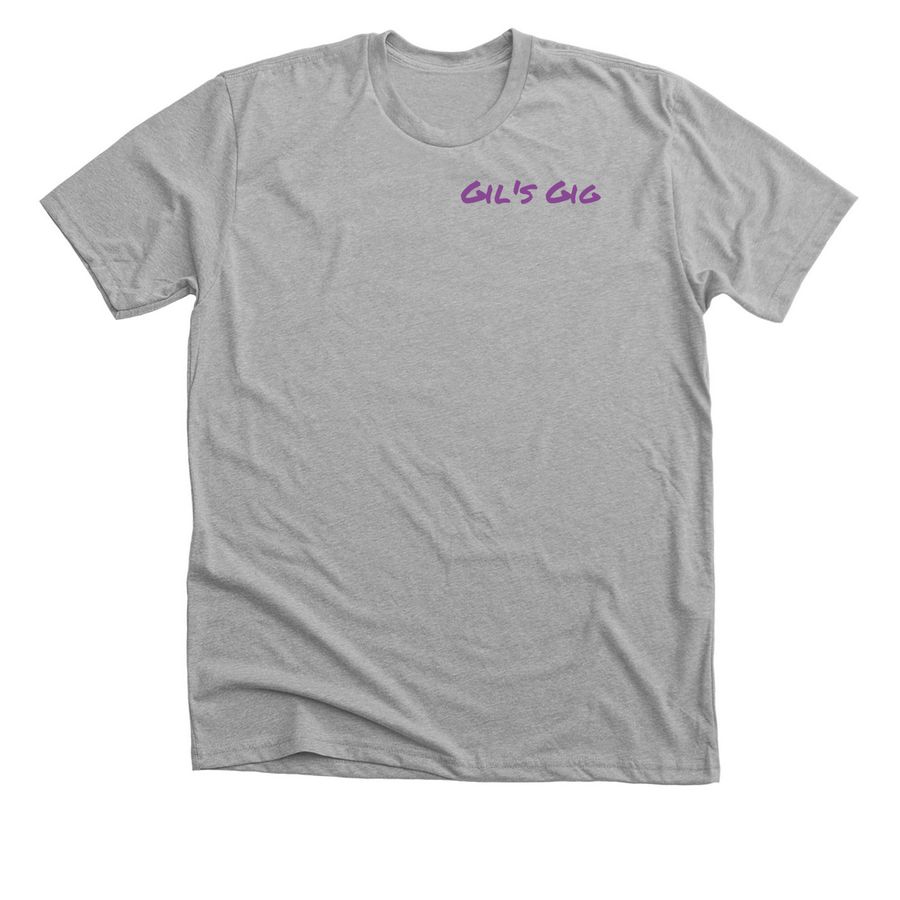 Gil's Gig, a Athletic Heather Premium Unisex Tee