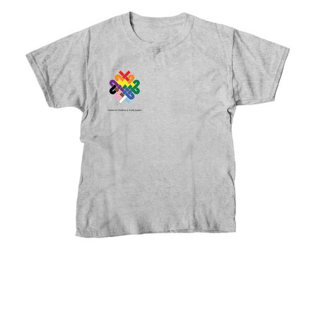 CCYJ Pride Shirt, a Sport Grey Youth Unisex Tee