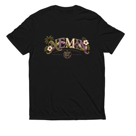 NEMIN26, a Deep Black Allmade Eco Triblend Unisex Tee