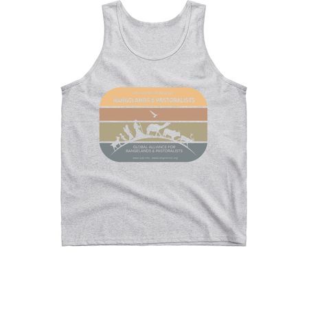 Rangelands & Pastoralists! Vintage print, a Sport Grey Classic Unisex Tank Top
