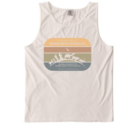 Rangelands & Pastoralists! Vintage print, a Ivory Comfort Colors Tank Top