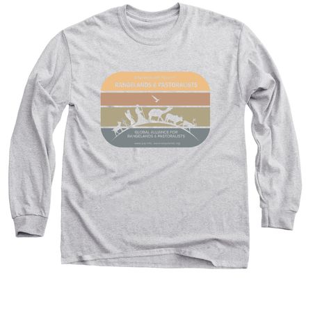 Rangelands & Pastoralists! Vintage print, a Sport Grey Classic Long Sleeve Tee