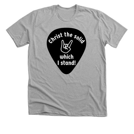 Rock On, a Athletic Heather Premium Unisex Tee