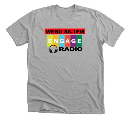 Engage Radio, a Athletic Heather Premium Unisex Tee