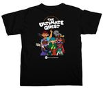 Summer 2026: The Ultimate Quest, a Black Comfort Colors Unisex Tee (back-view)