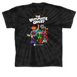 Summer 2026: The Ultimate Quest, a Black Classic Tie Dye Tee (back-view)