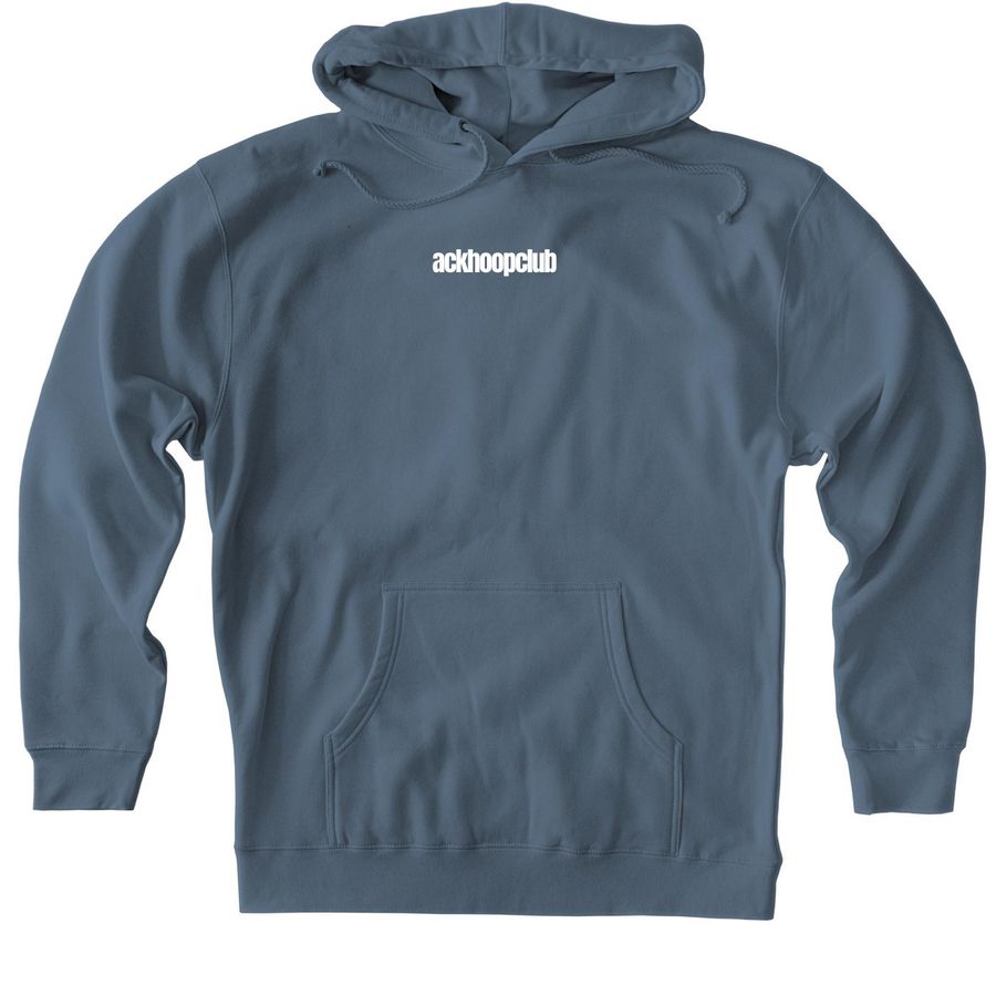 AckhoopClub | Island Made&nbsp;, a Storm Blue Heavyweight Pullover Hoodie