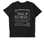 Lipscomb Theatre, a Black Stanley/Stella Unisex Crafter Tee (back-view)