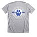 Tehama Co K9 Foundation&nbsp;, a Athletic Heather Premium Unisex Tee (back-view)