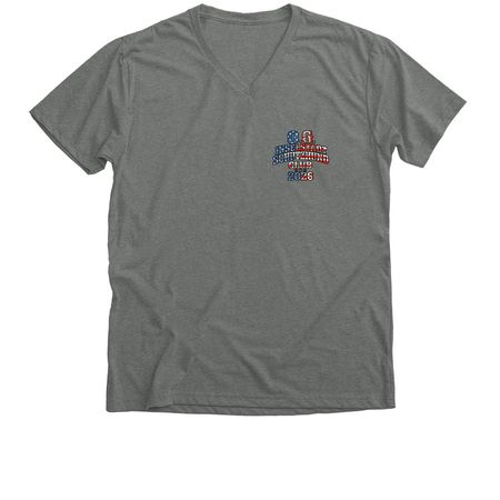 OGI 2026 Trial&nbsp;, a Deep Heather Premium V-Neck Tee