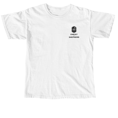 In NKY As It Is In Heaven, a White Comfort Colors Unisex Tee (back-view)