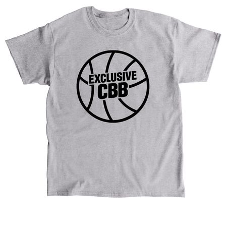 CBB>NBA Black Logo, a Sport Grey Classic Unisex Tee