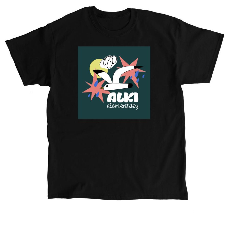 Fall 2026 Seagull, a Black Classic Unisex Tee